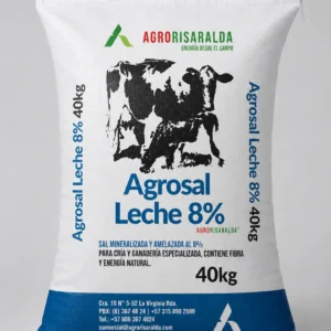 Agrosal Leche 8% AgroRisaralda, bulto de 40 kg