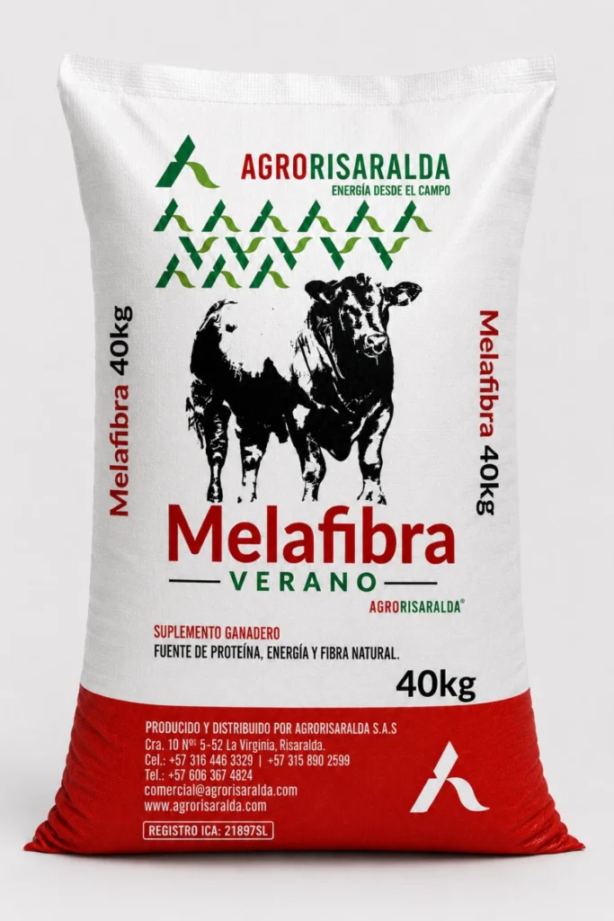 Melafibra Verano AgroRisaralda, bulto de 40 kg