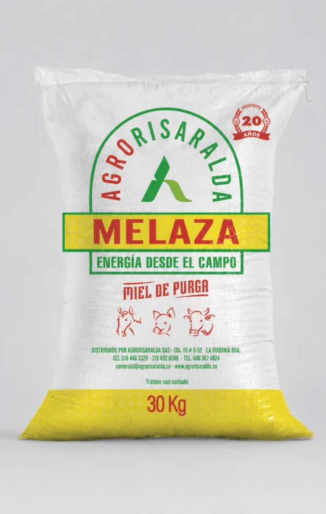 Melaza AgroRisaralda, bulto de 30 kg